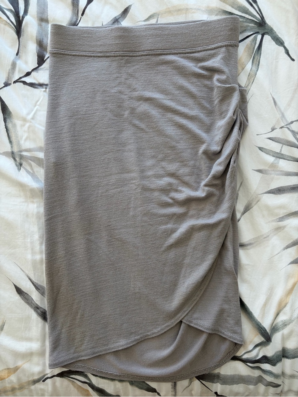 Wilfred Free Tyra Wrap Skirt in Taupe